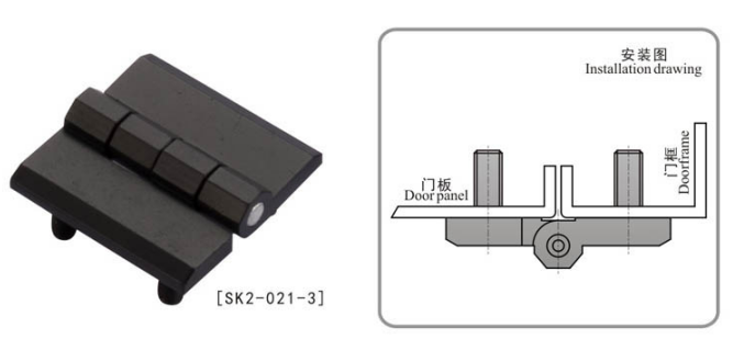 180-Degree Butt Hinge