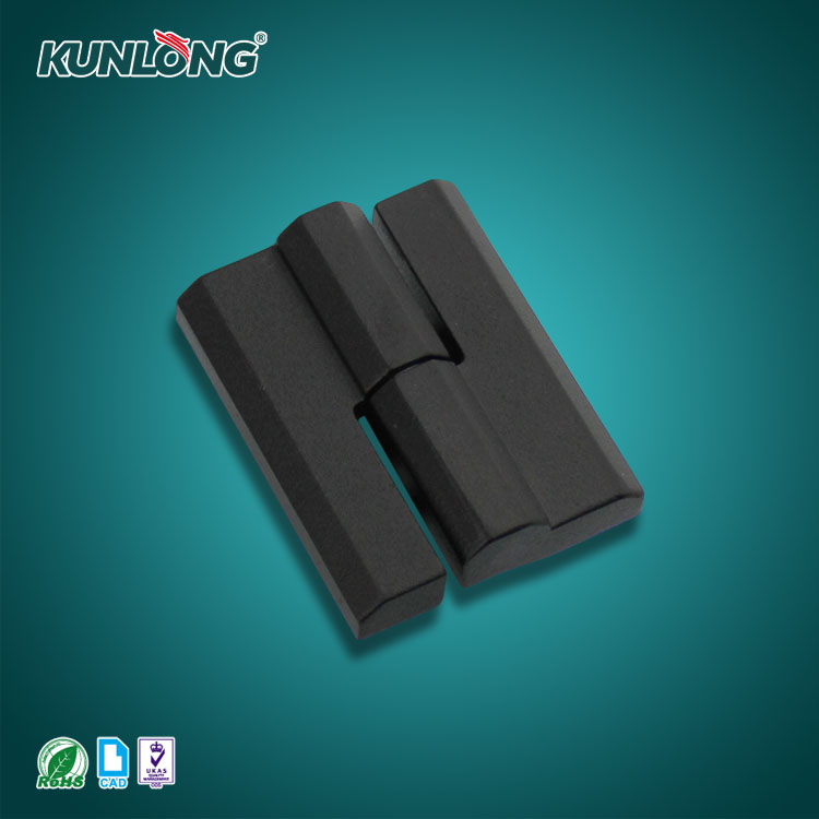 KUNLONG SK2-093 Black Powder Zinc Alloy Detachable Door Hinge