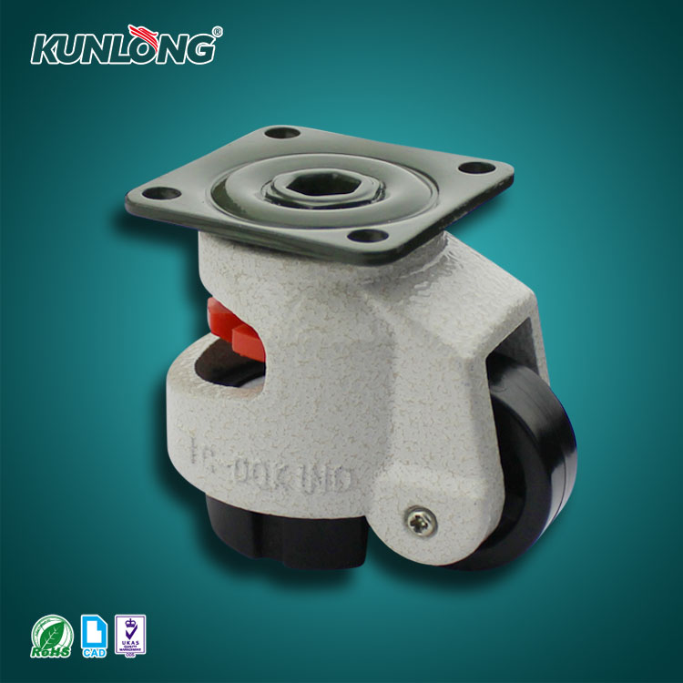 KUNLONG SK6-75120P Adjustable Leveling Caster Wheel