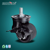 KUNLONG SK6-UC75105S Heavy Duty With Brake Caster Wheel