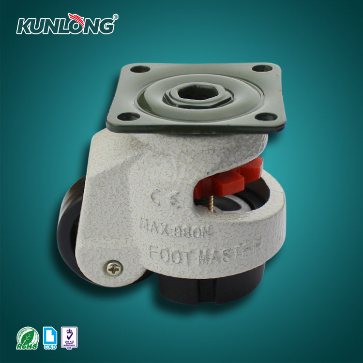 KUNLONG SK6-75120P Adjustable Leveling Caster Wheel