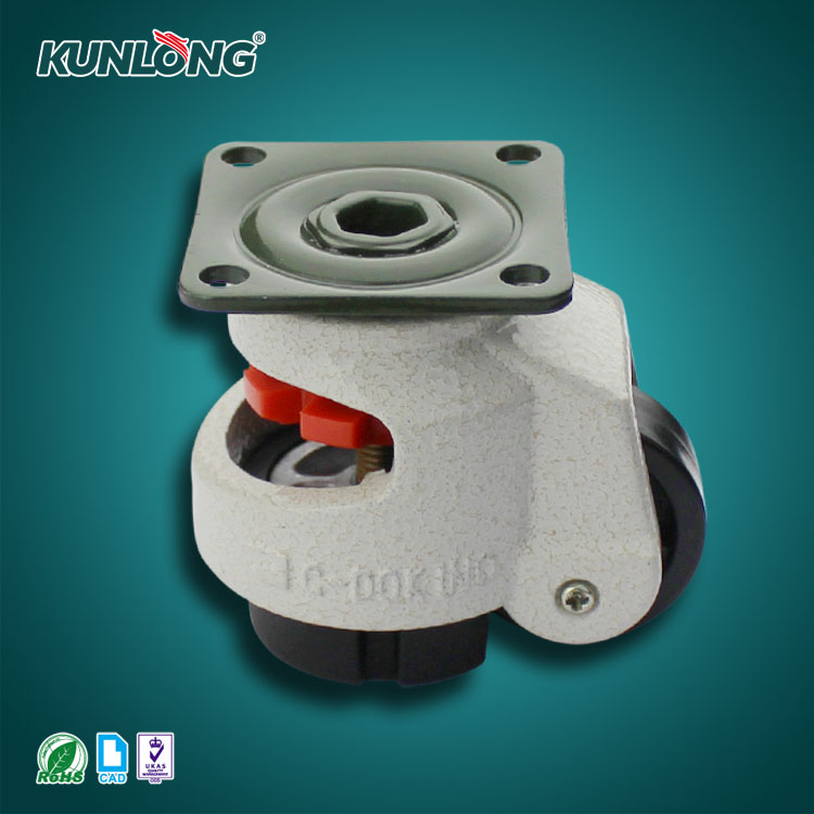 KUNLONG SK6-75120P Adjustable Leveling Caster Wheel