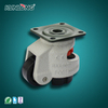 KUNLONG SK6-B63102P Heavy Duty Leveling Caster Wheel