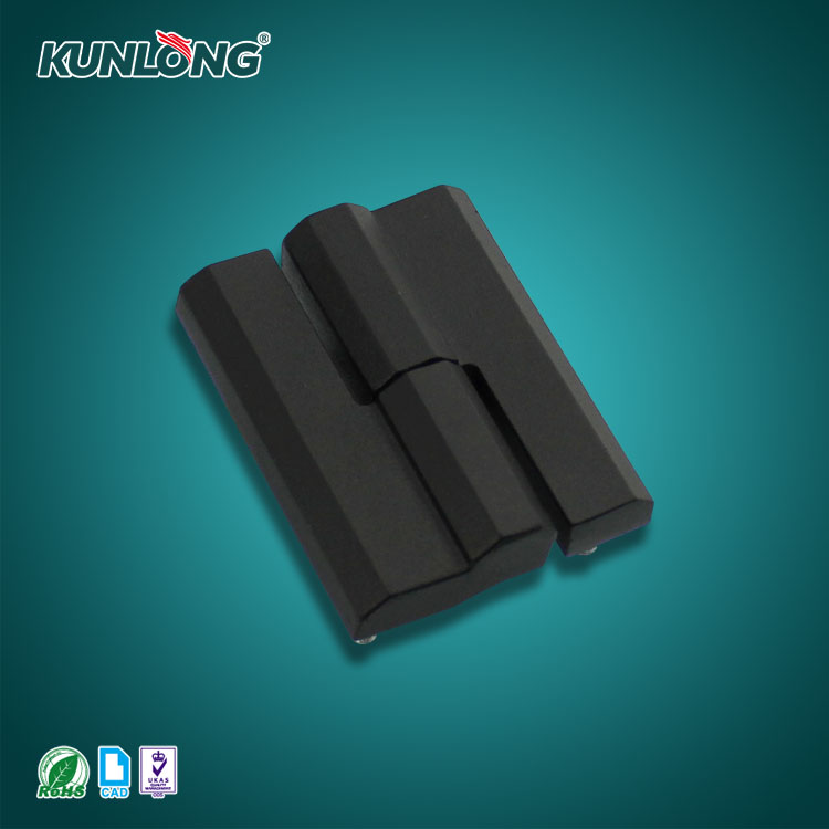 KUNLONG SK2-093 Black Powder Zinc Alloy Detachable Door Hinge