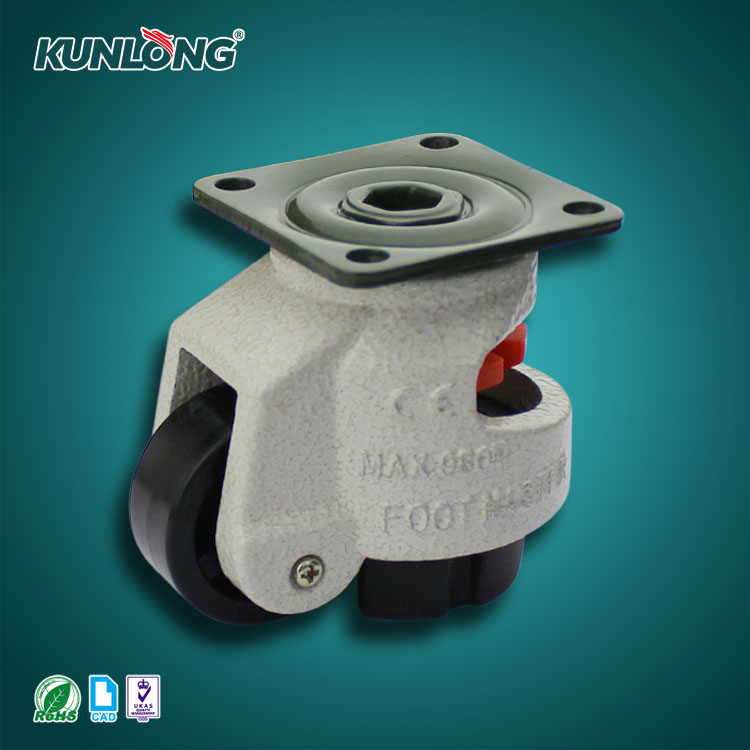 KUNLONG SK6-75120P Adjustable Leveling Caster Wheel
