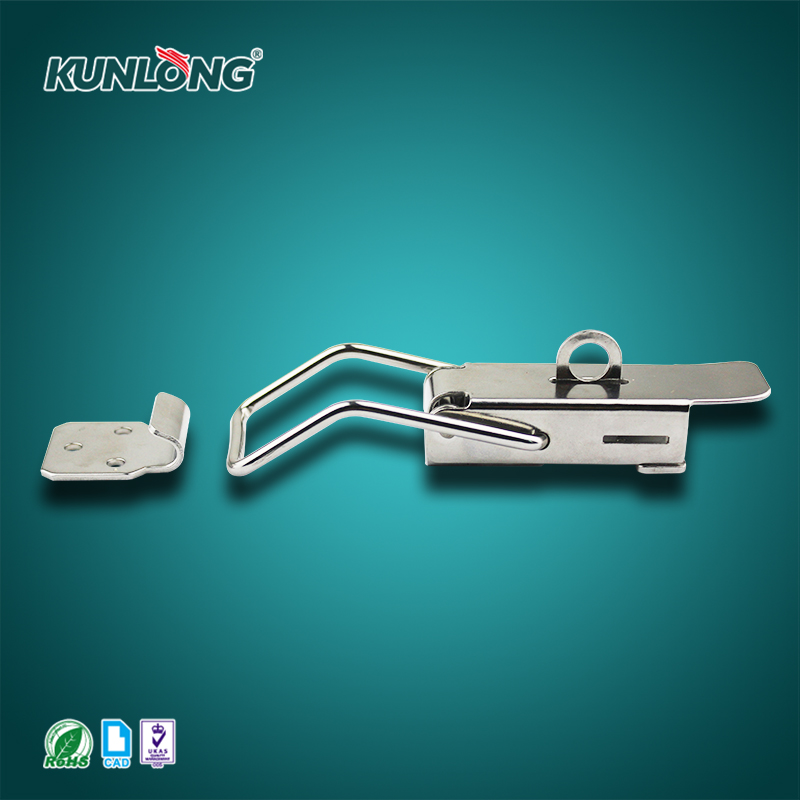 KUNLONG SK3-061S Steel Locking Flat Draw Latch