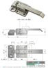 KUNLONG SK1-093-3S-M8 Industrial Single Latching Handle Lock