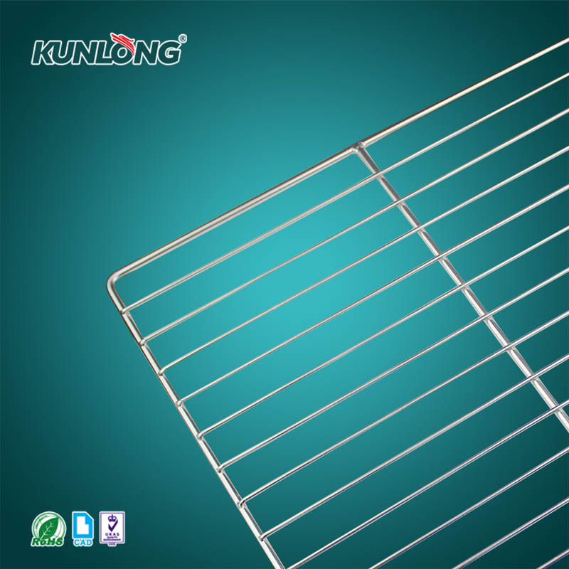 KUNLONG SK8-036036 Durable Commodity Shelf Stainless Steel Microwave Oven Storage Rack