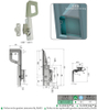 KUNLONG Ultralow Temperature Medical Freezer Door Latch SK1-1627 
