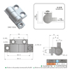 KUNLONG Industrial Cabinet Hinge SK2-026 